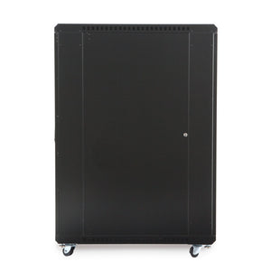 Kendall Howard 27U LINIER® A/V Cabinet - Glass/Vented Doors - 36" Depth (3100-3-001-27)