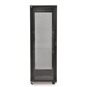 Kendall Howard 37U LINIER® A/V Cabinet - Glass/Vented Doors - 24" Depth (3100-3-024-37)