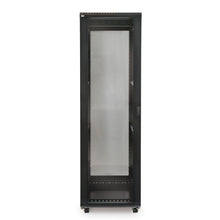 Load image into Gallery viewer, Kendall Howard 42U LINIER® A/V Cabinet - Glass/Vented Doors - 24&quot; Depth (3100-3-024-42)