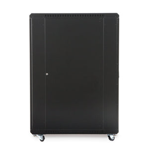 Kendall Howard 27U LINIER® A/V Cabinet - Glass/Solid Doors - 36" Depth (3101-3-001-27)