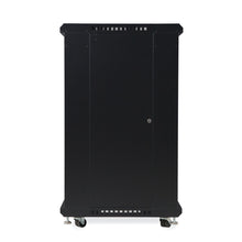 Load image into Gallery viewer, Kendall Howard 22U LINIER® A/V Cabinet - Glass/Solid Doors - 24&quot; Depth (3101-3-024-22)