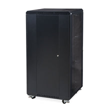 Load image into Gallery viewer, Kendall Howard 27U LINIER® A/V Cabinet - Glass/Solid Doors - 24&quot; Depth (3101-3-024-27)