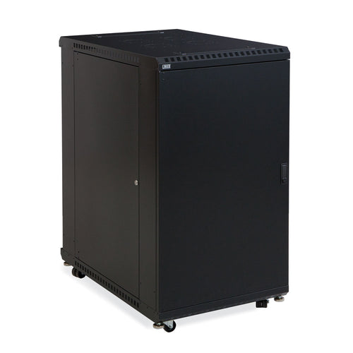 Kendall Howard 22U LINIER® A/V Cabinet - Solid/Vented Doors - 36