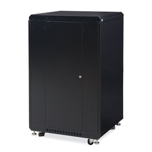 Kendall Howard 22U LINIER® A/V Cabinet - Solid/Vented Doors - 24" Depth (3106-3-024-22)