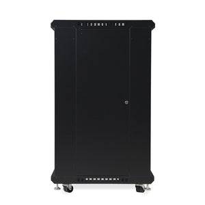 Kendall Howard 22U LINIER® A/V Cabinet - Solid/Vented Doors - 24" Depth (3106-3-024-22)