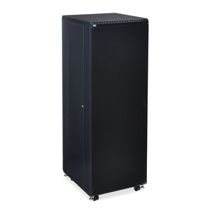 Kendall Howard 37U LINIER® A/V Cabinet - Solid/Vented Doors - 24" Depth (3106-3-024-37)