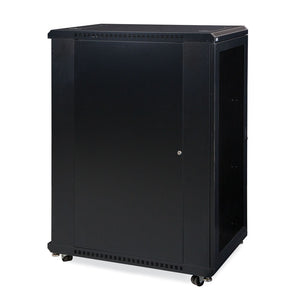 Kendall Howard 27U LINIER® A/V Cabinet - Vented/Vented Doors - 36" Depth (3107-3-001-27)