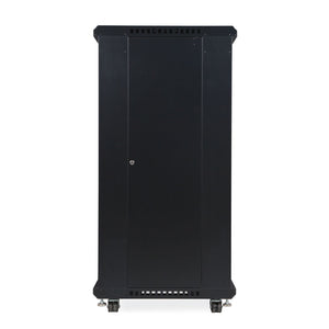 Kendall Howard 27U LINIER® A/V Cabinet - Solid/Solid Doors - 24" Depth (3108-3-024-27)