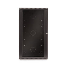 Load image into Gallery viewer, Kendall Howard 22U LINIER® Swing-Out A/V Wall Mount Cabinet - Glass Door (3130-3-001-22)