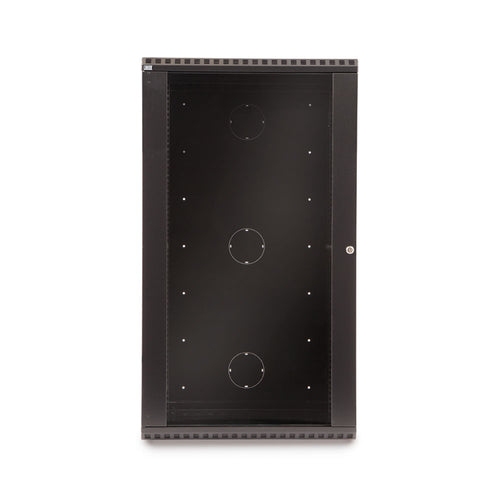 Kendall Howard 22U LINIER® Swing-Out A/V Wall Mount Cabinet - Glass Door (3130-3-001-22)