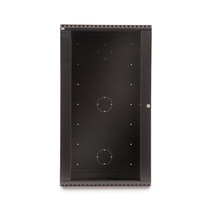 Kendall Howard 22U LINIER® Swing-Out A/V Wall Mount Cabinet - Glass Door (3130-3-001-22)