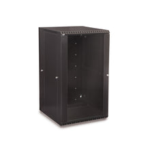 Load image into Gallery viewer, Kendall Howard 22U LINIER® Swing-Out A/V Wall Mount Cabinet - Glass Door (3130-3-001-22)