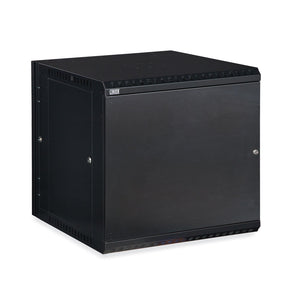 Kendall Howard 12U LINIER® Swing-Out A/V Wall Mount Cabinet- Solid Door (3131-3-001-12)