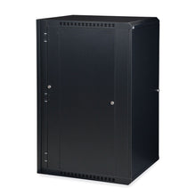 Load image into Gallery viewer, Kendall Howard 22U LINIER® Swing-Out A/V Wall Mount Cabinet - Solid Door (3131-3-001-22)