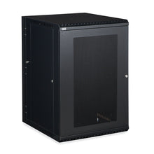 Load image into Gallery viewer, Kendall Howard 18U LINIER® Swing-Out A/V Wall Mount Cabinet - Vented Door (3132-3-001-18)