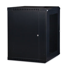 Load image into Gallery viewer, Kendall Howard 15U LINIER® Fixed A/V Wall Mount Cabinet - Vented Door (3142-3-001-15)