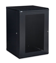 Load image into Gallery viewer, Kendall Howard 18U LINIER® Fixed A/V Wall Mount Cabinet - Vented Door (3142-3-001-18)