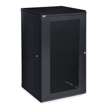 Load image into Gallery viewer, Kendall Howard 22U LINIER® Fixed A/V Wall Mount Cabinet - Vented Door (3142-3-001-22)