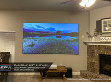 Load image into Gallery viewer, EPV Screens DarkStar® UST 2 eFinity(UST/ALR) Gain (0.8) Fixed Frame 103&quot; (50.6x89.9) HDTV 16:9 EF103HUST-DS2