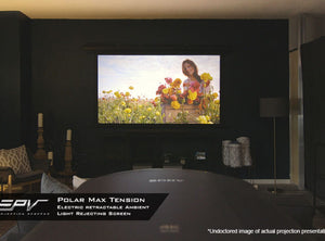 EPV Screens Polar Max Tension ALR Gain (1.3) Electric Retractable 150" (73.5x130.7) HDTV 16:9 PMT150UH-PST