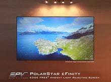 Load image into Gallery viewer, EPV Screens Polar Star® eFinity(ALR) Gain (1.3) Fixed Frame 158&quot; (62.0x145.6) Cinemascope [2.35:1] EF158C-PST