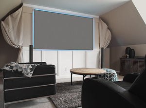 EPV Screens Polar Star® eFinity(ALR) Gain (1.3) Fixed Frame 158" (62.0x145.6) Cinemascope [2.35:1] EF158C-PST