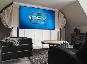 EPV Screens Polar Star® eFinity(ALR) Gain (1.3) Fixed Frame 125" (49.0x115.2) Cinemascope [2.35:10] EF125C-PST