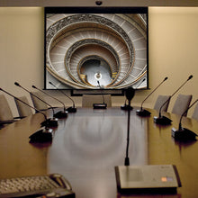 Load image into Gallery viewer, Draper Access E [16:10] ceiling-recessed Electric Projector Screen 94&quot; (50&quot; x 80&quot;) 139113EC