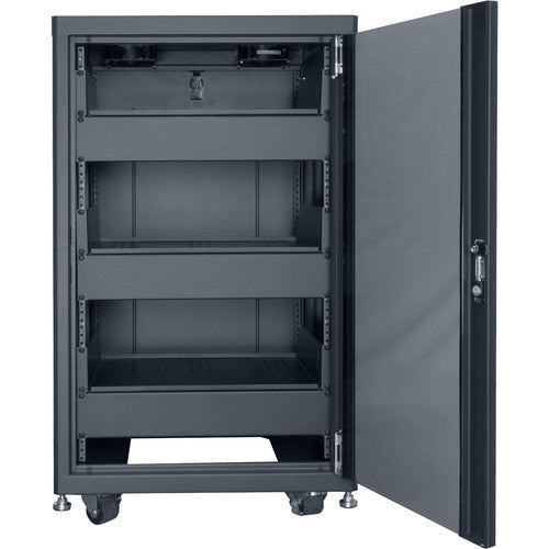 Lowell Mfg Equipment Rack-Configured-Design-18U, 24inD