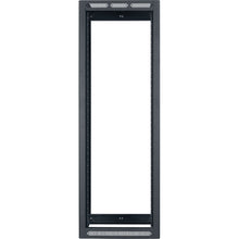 Load image into Gallery viewer, Lowell Mfg Equipment Rack-Enclosed-35U, 22in Deep, 1pr Adjustable Rails, Rear Door