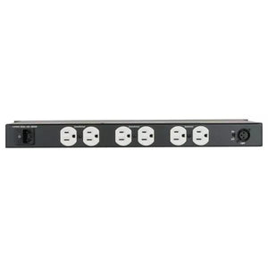 Lowell Mfg Rackmount Power, 15A outlets, lights