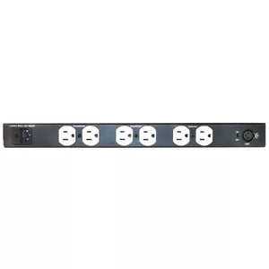 Lowell Mfg Rackmount Panel, 15A outlets, night vision light