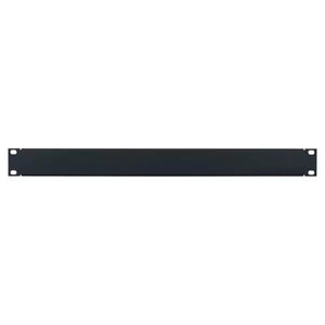 Lowell Mfg Equipment Rack Panel-Blank Aluminum Panel—Brushed, With flange (.05″)