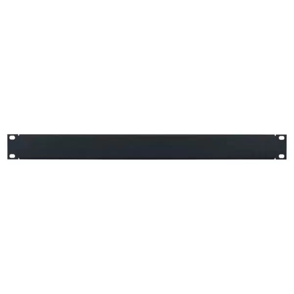 Lowell Mfg Equipment Rack Panel-Blank Aluminum Panel—Brushed, With flange (.05″)