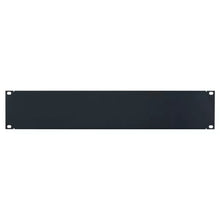 Load image into Gallery viewer, Lowell Mfg Equipment Rack Panel-Blank Aluminum Panel—Brushed, With flange (.05″)