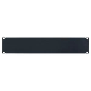 Lowell Mfg Equipment Rack Panel-Blank Aluminum Panel—Brushed, With flange (.05″)