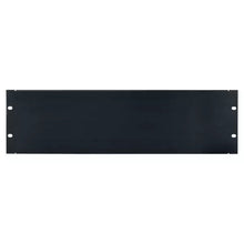 Load image into Gallery viewer, Lowell Mfg Equipment Rack Panel-Blank Aluminum Panel—Brushed, With flange (.05″)