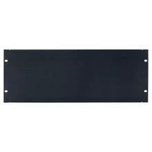 Load image into Gallery viewer, Lowell Mfg Equipment Rack Panel-Blank Aluminum Panel—Brushed, With flange (.05″)