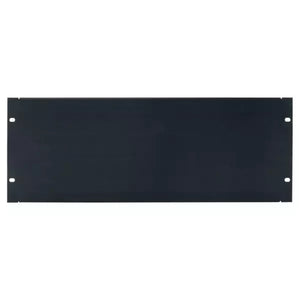 Lowell Mfg Equipment Rack Panel-Blank Aluminum Panel—Brushed, With flange (.05″)