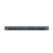 Load image into Gallery viewer, Lowell Mfg Rackmount panel w/blower fans, 19 in. x 1U, 4 fans (3.5 in.) with guards, 90cfm total,