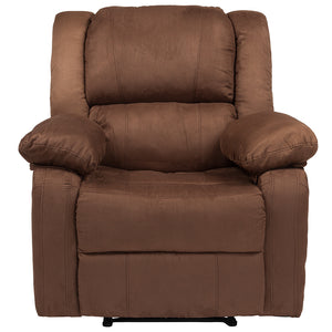 Flash Furniture Harmony Series Chocolate Brown Microfiber Recliner