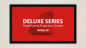 Stevertson Screens Deluxe Fixed Frame Series 141" (130.5" x 55.5") CinemaScope [2.35:1] DF2351413D