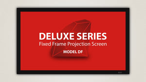 Stevertson Screens Deluxe Fixed Frame Series 123" (104.0" x 65.0") Widescreen [16:10] DF16101233D