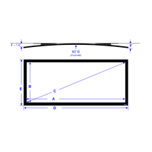 Load image into Gallery viewer, Seymour AV Premier(3.3&quot;) Fixed Frame HDTV 16:9 (Double Layer With Black Backing Option)