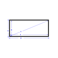 Load image into Gallery viewer, Seymour AV Precision (2.6&quot;) Fixed Frame CinemaScope 2.35 (Double Layer With Black Backing Option)