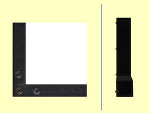 Stewart Filmscreen Deluxe WallScreen Fixed Frame 123" (60"x107") HDTV [16:9] WSDQ123HFHG5EZMX