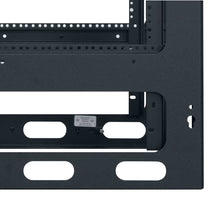 Load image into Gallery viewer, Lowell Mfg Equipment Rack-Narrow-Gangable-37U, 27in Deep, Rails, Rear Door