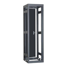 Load image into Gallery viewer, Lowell Mfg Equipment Rack-Narrow-Gangable-37U, 27in Deep, Rails, Rear Door