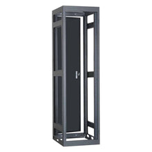 Load image into Gallery viewer, Lowell Mfg Equipment Rack-Narrow-Gangable-44U, 36in Deep, 2pr Rails, Rear Door