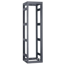 Load image into Gallery viewer, Lowell Mfg Equipment Rack-Narrow-Gangable-44U, 27in Deep, Rails, Rear Door